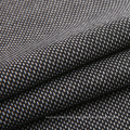 NO moq Stock Textiles jacquard yarn dyed knitted tr suit thick polyester fabrics for clothing